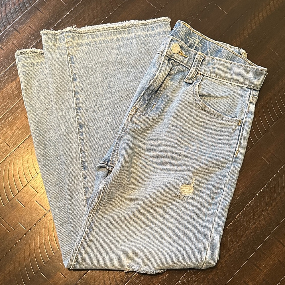 Old Navy Girls High Rise Baggy Wide Leg